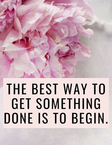 Motivational Poster "Get Something Done"